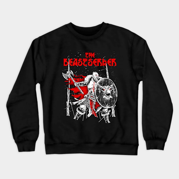 The Beastserker Crewneck Sweatshirt by redcolour